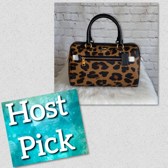 Coach Handbags - 🥳Host Pick🥳Coach🐆ROWAN Satchel🎄🛍🎁👜